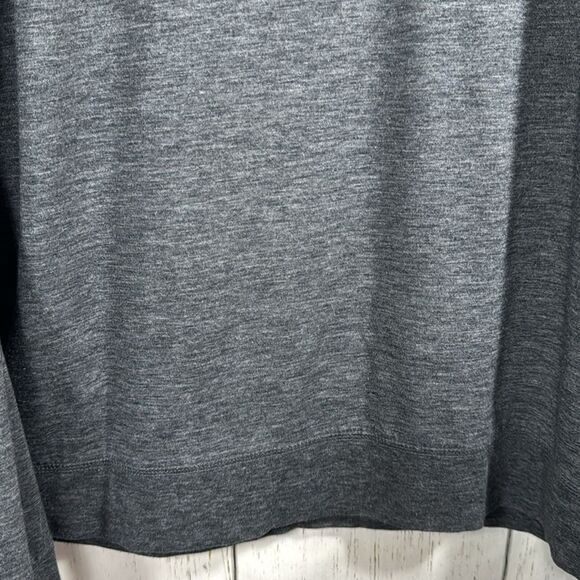 American Eagle Outfitters Mens Gray Lightweight Logo Pockets Pullover Hooded - Picture 14 of 16